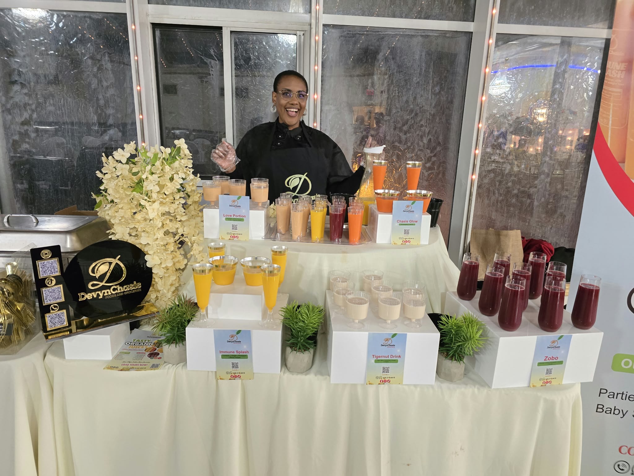 DevynChasis organic juice service