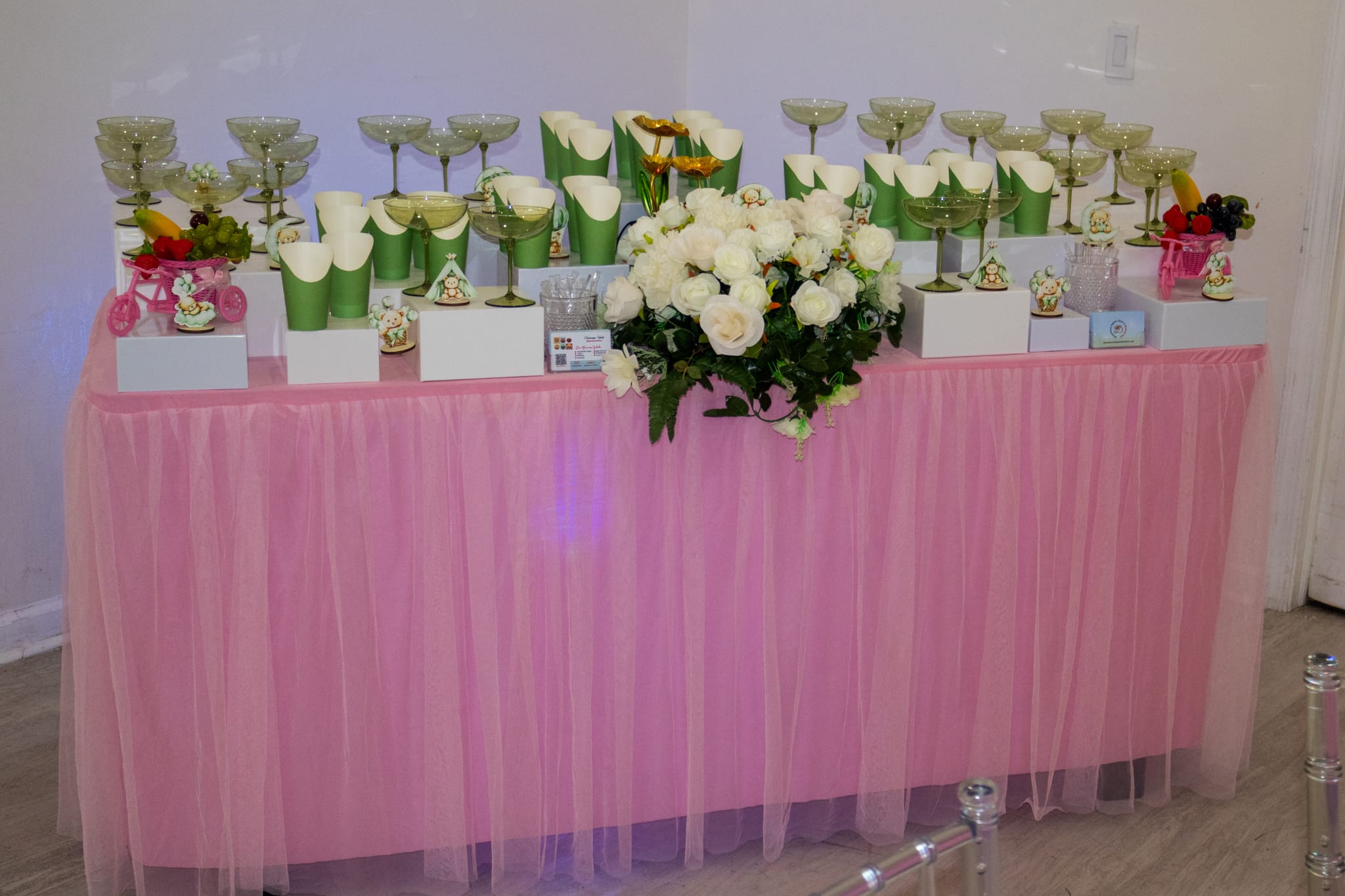DevynChasis event refreshment table