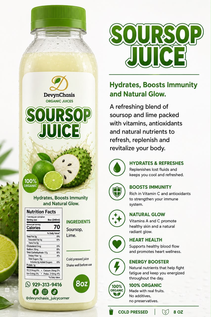 DevynChasis Soursop Juice